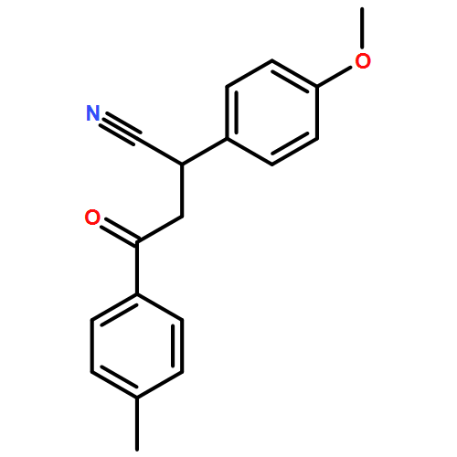 Benzenebutanenitrile, α-(4-methoxyphenyl)-4-methyl-γ-oxo-