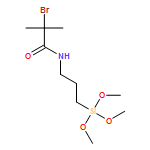 Propanamide, 2-bromo-2-methyl-N-[3-(trimethoxysilyl)propyl]-