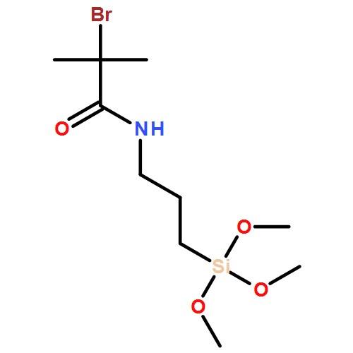 Propanamide, 2-bromo-2-methyl-N-[3-(trimethoxysilyl)propyl]-