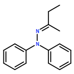 2-Butanone, diphenylhydrazone