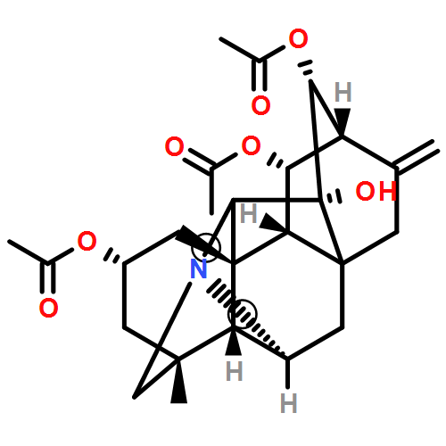 Hetisan-2,11,13,14-tetrol, 2,11,13-triacetate, (2α,11α,13R)-