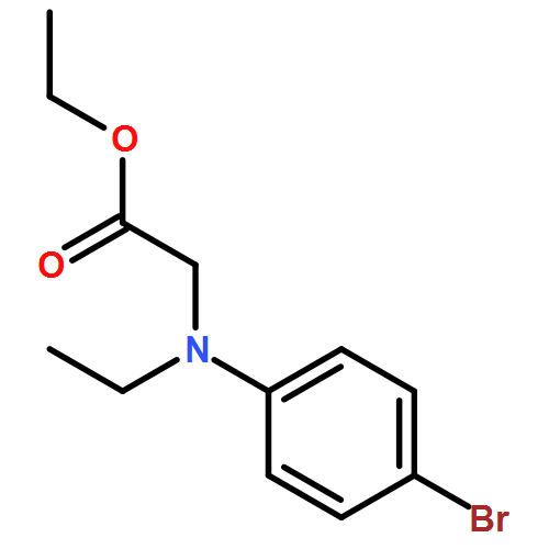 Glycine, N-(4-bromophenyl)-N-ethyl-, ethyl ester