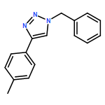 1H-1,2,3-Triazole, 4-(4-methylphenyl)-1-(phenylmethyl)-