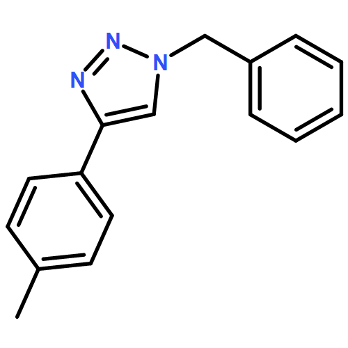 1H-1,2,3-Triazole, 4-(4-methylphenyl)-1-(phenylmethyl)-