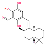 Benzaldehyde, 2,3,6-trihydroxy-5-[[(1E,2R,4aS,8aS)-octahydro-2,5,5,8a-tetramethyl-1(2H)-naphthalenylidene]methyl]-