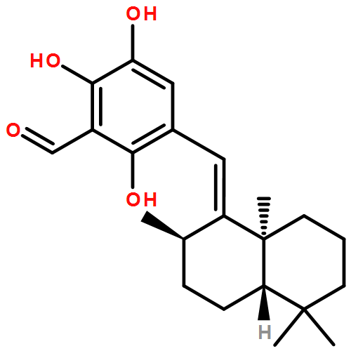 Benzaldehyde, 2,3,6-trihydroxy-5-[[(1E,2R,4aS,8aS)-octahydro-2,5,5,8a-tetramethyl-1(2H)-naphthalenylidene]methyl]-