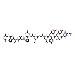 L-Leucine, L-leucyl-L-valyl-L-leucyl-L-leucyl-L-α-aspartyl-L-tyrosyl-L-glutaminylglycyl-L-methionyl-L-leucyl-L-prolyl-L-valyl-L-cysteinyl-L-prolyl- (9CI)