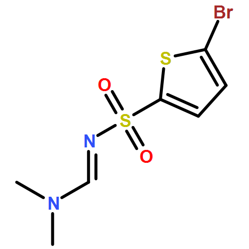 2-Thiophenesulfonamide, 5-bromo-N-[(dimethylamino)methylene]-