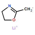 Oxazole, 4,5-dihydro-2-methyl-, ion(1-), lithium (1:1)