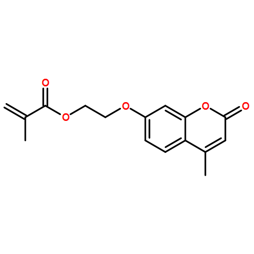 2-Propenoic acid, 2-methyl-, 2-[(4-methyl-2-oxo-2H-1-benzopyran-7-yl)oxy]ethyl ester