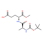 D-Glutamic acid, N-[(1,1-dimethylethoxy)carbonyl]-L-alanyl-, 21-methyl ester