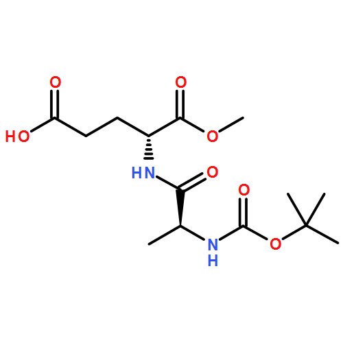 D-Glutamic acid, N-[(1,1-dimethylethoxy)carbonyl]-L-alanyl-, 21-methyl ester