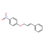 Benzene, 1-nitro-4-[(3-phenyl-2-propenyl)oxy]-, (E)-