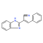 1H-Benzimidazole-2-acetonitrile, α-(phenylmethylene)-, (αE)-