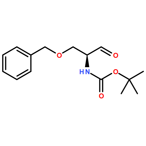 Carbamic acid, N-[(1S)-1-formyl-2-(phenylmethoxy)ethyl]-, 1,1-dimethylethyl ester