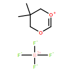 4H-1,3-Dioxin-1-ium, 5,6-dihydro-5,5-dimethyl-, tetrafluoroborate(1-) (1:1)