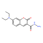 2H-1-Benzopyran-3-carboxylicacid, 7-(diethylamino)-2-oxo-, hydrazide