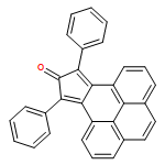 10H-Cyclopenta[e]pyren-10-one, 9,11-diphenyl-