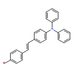 Benzenamine, 4-[2-(4-bromophenyl)ethenyl]-N,N-diphenyl-