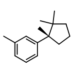 Benzene, 1-methyl-3-[(1S)-1,2,2-trimethylcyclopentyl]-