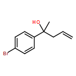 Benzenemethanol, 4-bromo-α-methyl-α-2-propen-1-yl-