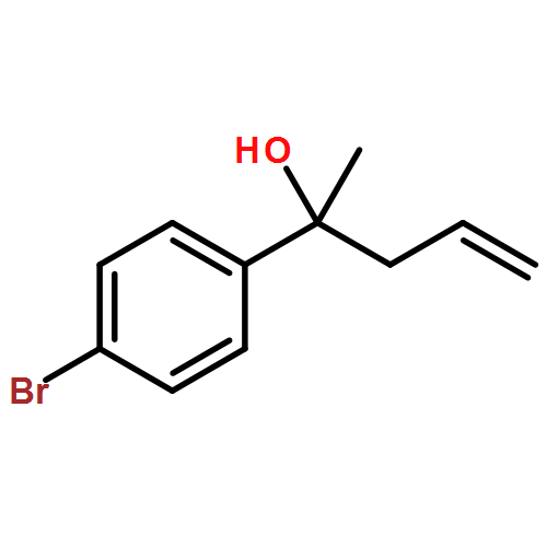 Benzenemethanol, 4-bromo-α-methyl-α-2-propen-1-yl-