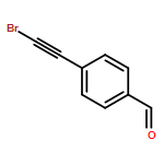 Benzaldehyde, 4-(2-bromoethynyl)-