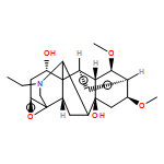 Aconitane-1,8-diol, 3,4-epoxy-20-ethyl-14,16-dimethoxy-, (1α,3β,14α,16β)-