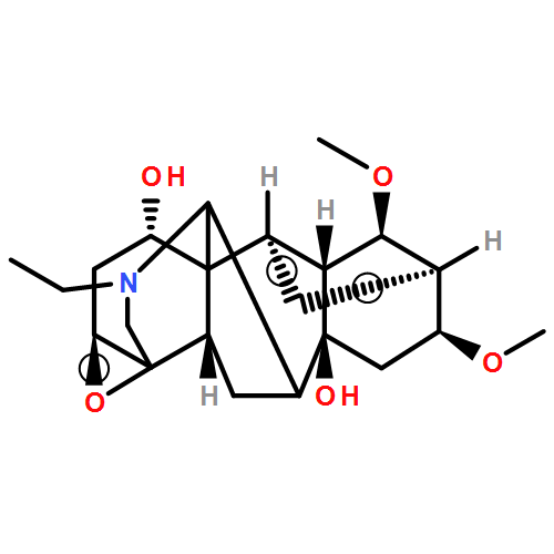 Aconitane-1,8-diol, 3,4-epoxy-20-ethyl-14,16-dimethoxy-, (1α,3β,14α,16β)-