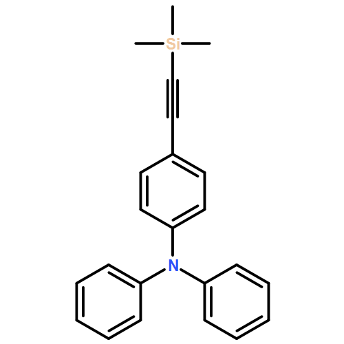 Benzenamine, N,N-diphenyl-4-[2-(trimethylsilyl)ethynyl]-