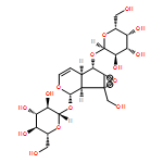 α-D-Galactopyranoside, (1aS,1bS,2S,5aR,6R,6aS)-2-(β-D-glucopyranosyloxy)-1a,1b,2,5a,6,6a-hexahydro-1a-