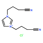 1,3-bis(3-cyanopropyl)-2,3-dihydro-1h-imidazol-1-ium Chloride