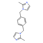 1H-Imidazole, 1,1'-[1,4-phenylenebis(methylene)]bis[2-methyl-