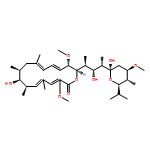 Oxacyclohexadeca-3,5,11,13-tetraen-2-one, 8-hydroxy-16-[(1S,2R,3S)-2-hydroxy-1-methyl-3-[(2R,4R,5S,6R)-tetrahydro-2-hydroxy-4-methoxy-5-