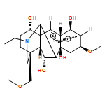 Aconitane-1,6,8,14-tetrol, 20-ethyl-16-methoxy-4-(methoxymethyl)-, (1α,6α,14α,16β)- (9CI)