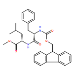 L-Leucine, N-[(9H-fluoren-9-ylmethoxy)carbonyl]-L-phenylalanyl-, methyl ester