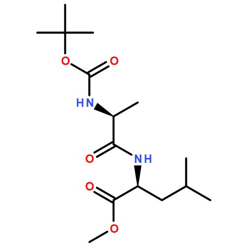 L-Leucine, N-[(1,1-dimethylethoxy)carbonyl]-L-alanyl-, methyl ester