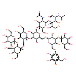 D-Glucose, O-α-D-mannopyranosyl-(1→2)-O-α-D-mannopyranosyl-(1→2)-O-α-D-mannopyranosyl-(1→3)-O-[O-α-D-mannopyranosyl-(1→3)-O-[α-D-