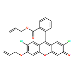 Benzoic acid, 2-[2,7-dichloro-3-oxo-6-(2-propen-1-yloxy)-3H-xanthen-9-yl]-, 2-propen-1-yl ester 