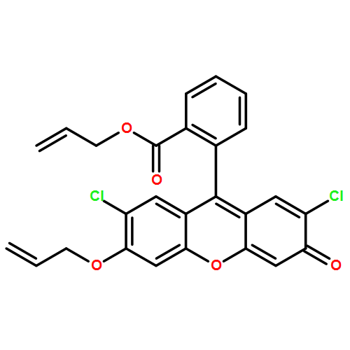 Benzoic acid, 2-[2,7-dichloro-3-oxo-6-(2-propen-1-yloxy)-3H-xanthen-9-yl]-, 2-propen-1-yl ester 