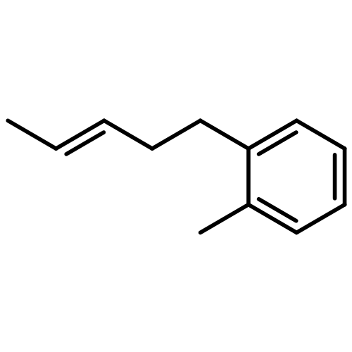 Benzene, 1-methyl-2-(3-pentenyl)-, (E)-