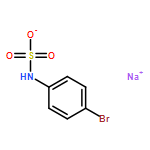 Sulfamic acid, (4-bromophenyl)-, monosodium salt