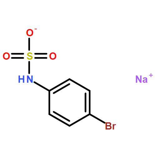 Sulfamic acid, (4-bromophenyl)-, monosodium salt