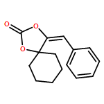 1,3-Dioxaspiro[4.5]decan-2-one, 4-(phenylmethylene)-, (4Z)-