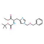 L-Histidine, N-[(1,1-dimethylethoxy)carbonyl]-1-[(phenylmethoxy)methyl]-, methyl ester