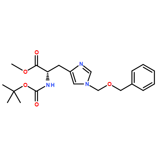 L-Histidine, N-[(1,1-dimethylethoxy)carbonyl]-1-[(phenylmethoxy)methyl]-, methyl ester