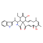 1H-Cyclotridec[d]isoindole-1,14,17-trione, 4-ethyl-2,3,3a,4,5,6,6a,9,10,13-decahydro-6,13-dihydroxy-3-[(1R)-1-(1H-indol-3-yl)ethyl]-10,12-trimethyl-5-