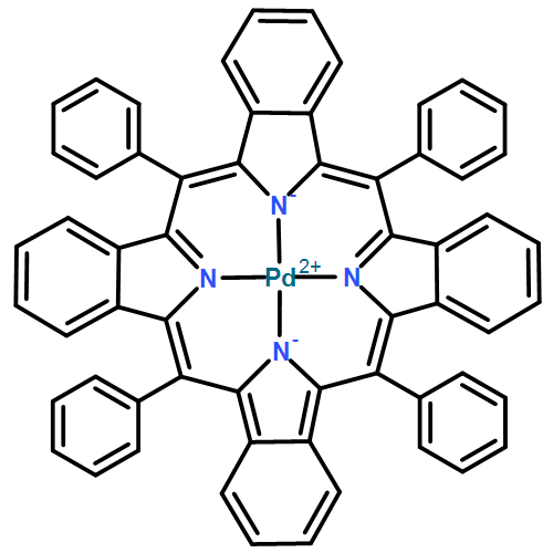 Palladium, [6,13,20,27-tetraphenyl-29H,31H-tetrabenzo[b,g,l,q]porphinato(2-)-κN29,κN30,κN31,κN32]-, (SP-4-1)-