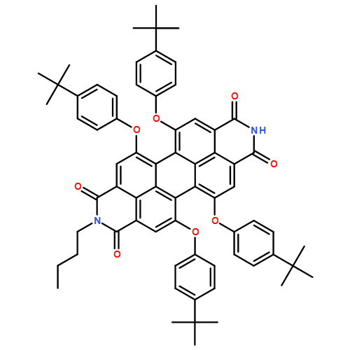 Anthra[2,1,9-def:6,5,10-d'e'f']diisoquinoline-1,3,8,10(2H,9H)-tetrone, 2-butyl-5,6,12,13-tetrakis[4-(1,1-dimethylethyl)phenoxy]-