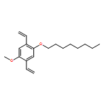 Benzene, 1,4-diethenyl-2-methoxy-5-(octyloxy)-